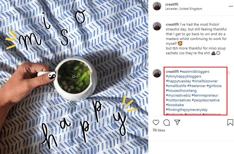 Instagram Hashtags Engagement