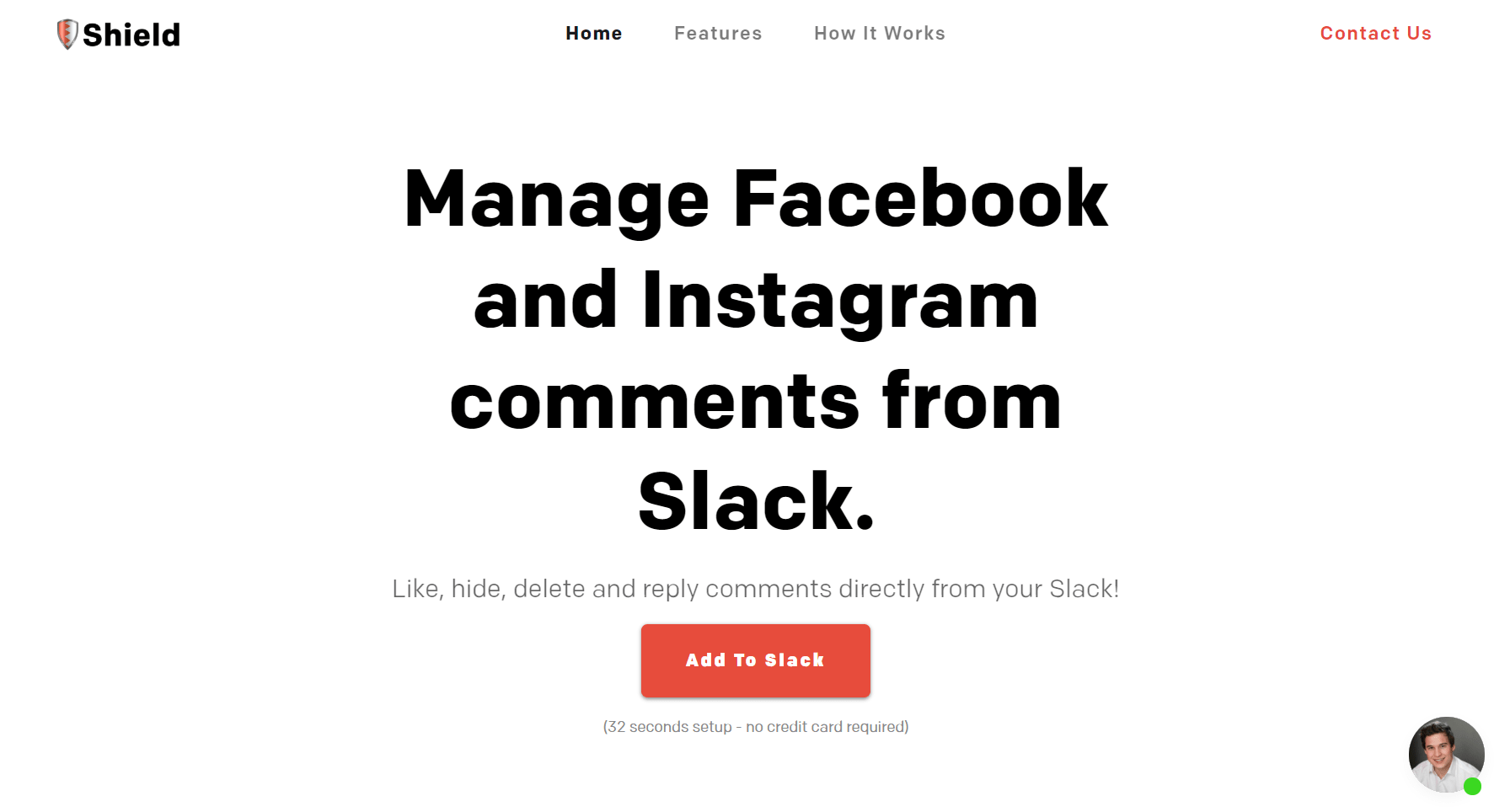 Manage FB comments from Slack