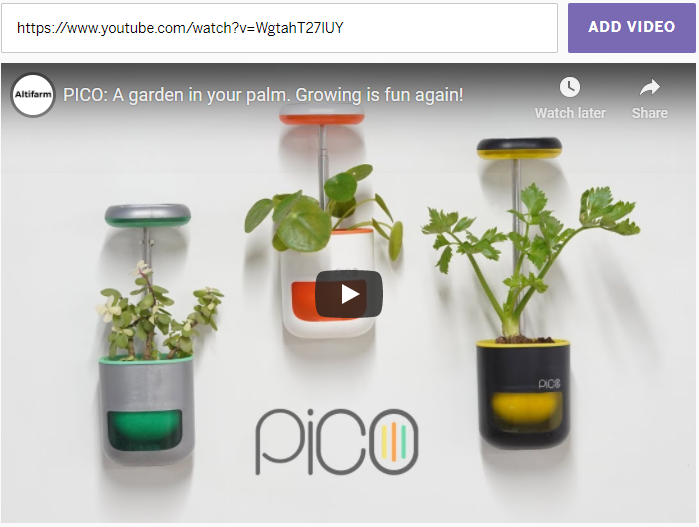 Video Hosting Pico Campaign