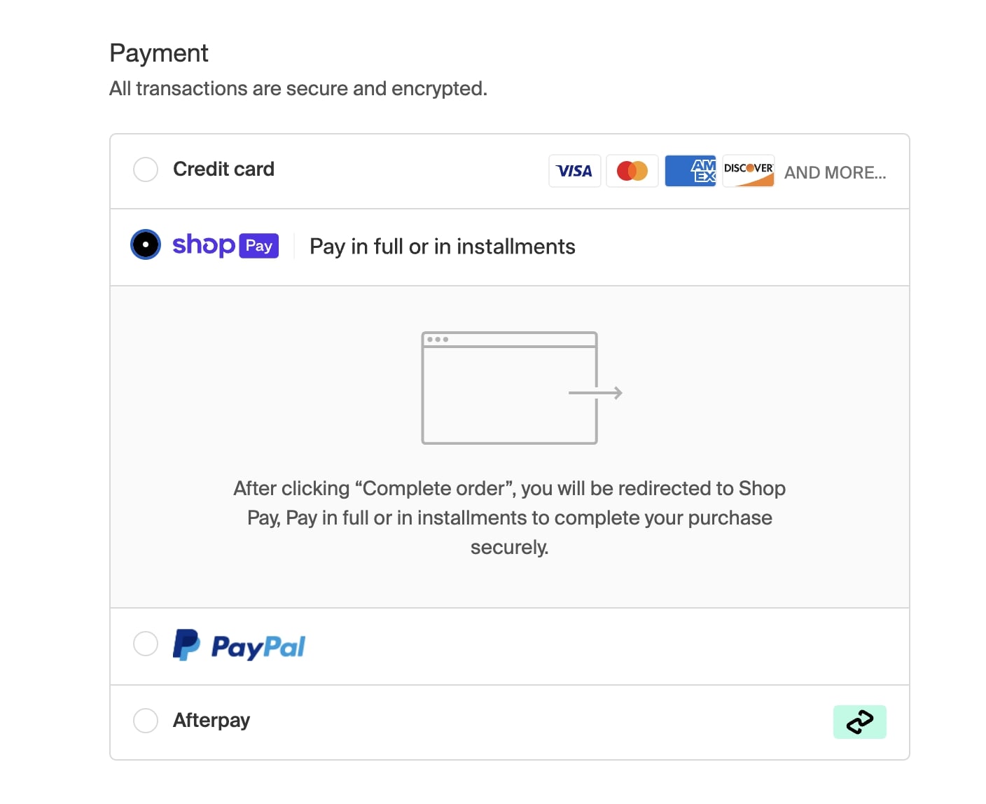 Pay Later Option