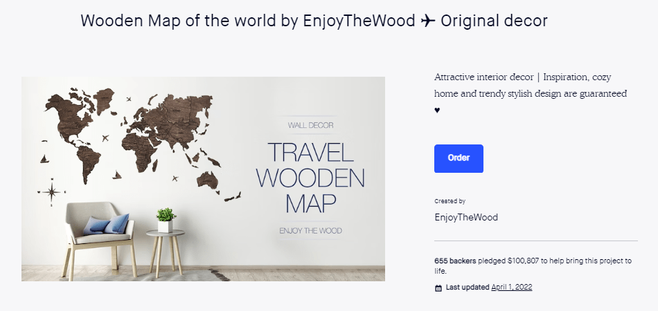 Enjoy The Wood From Crowdfunding to Ecommerce