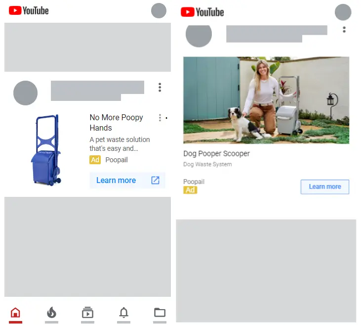 Pet Store youtube Ads