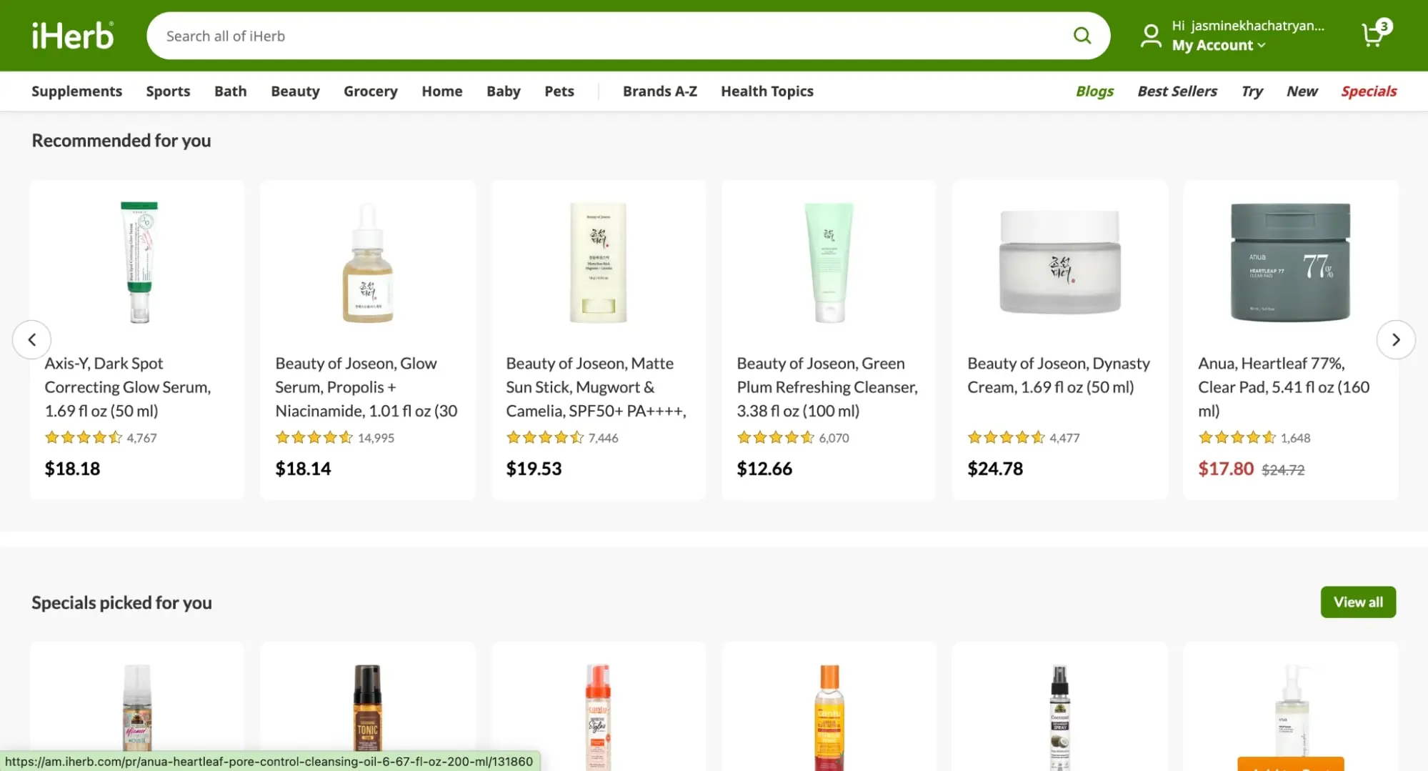 iherb online store