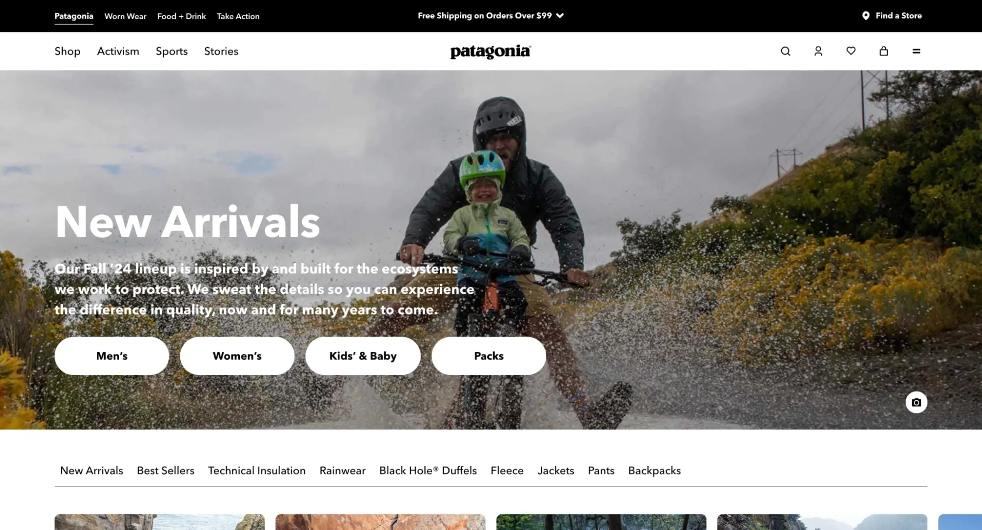 patagonia online store