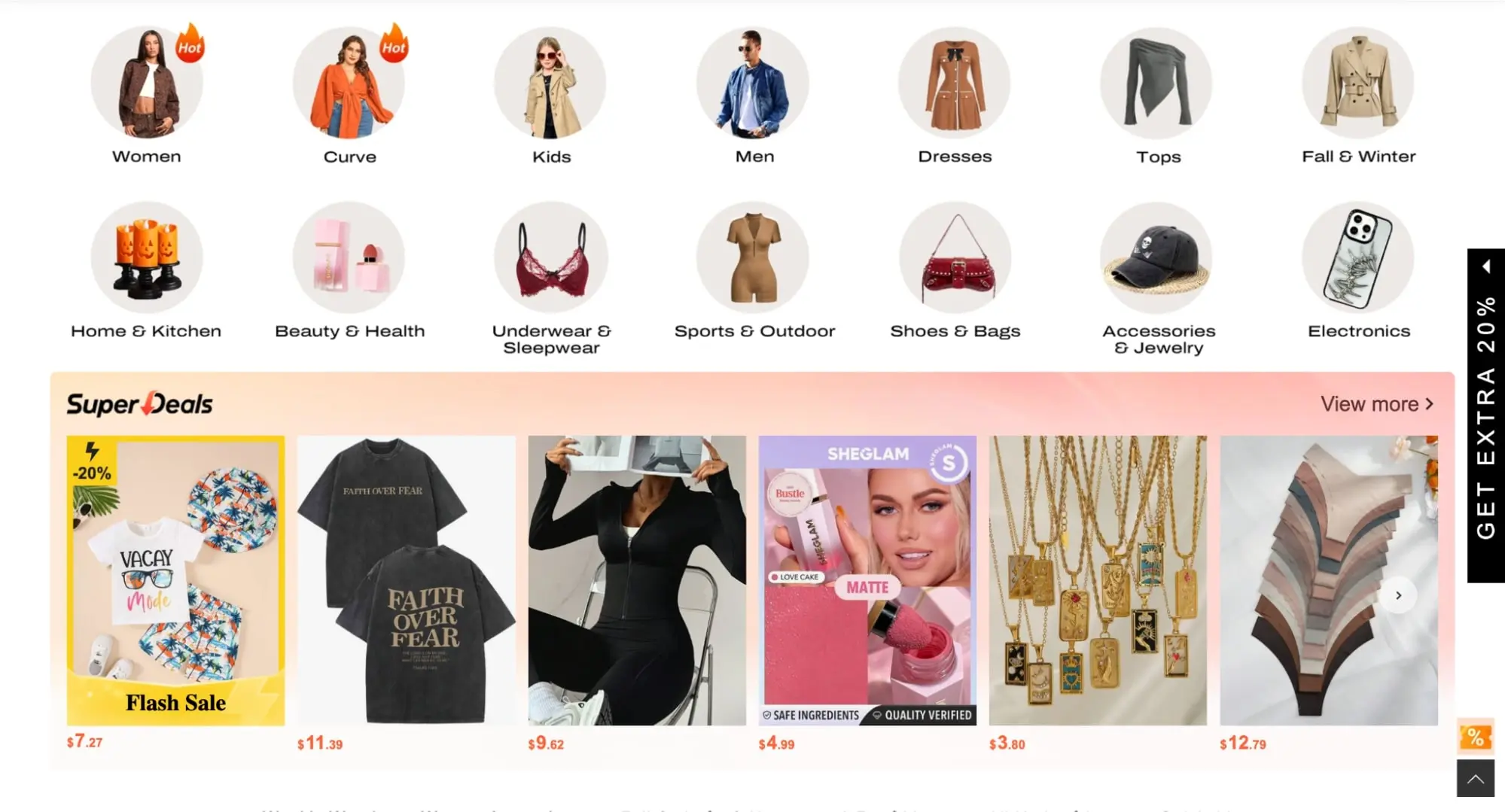 shein online store