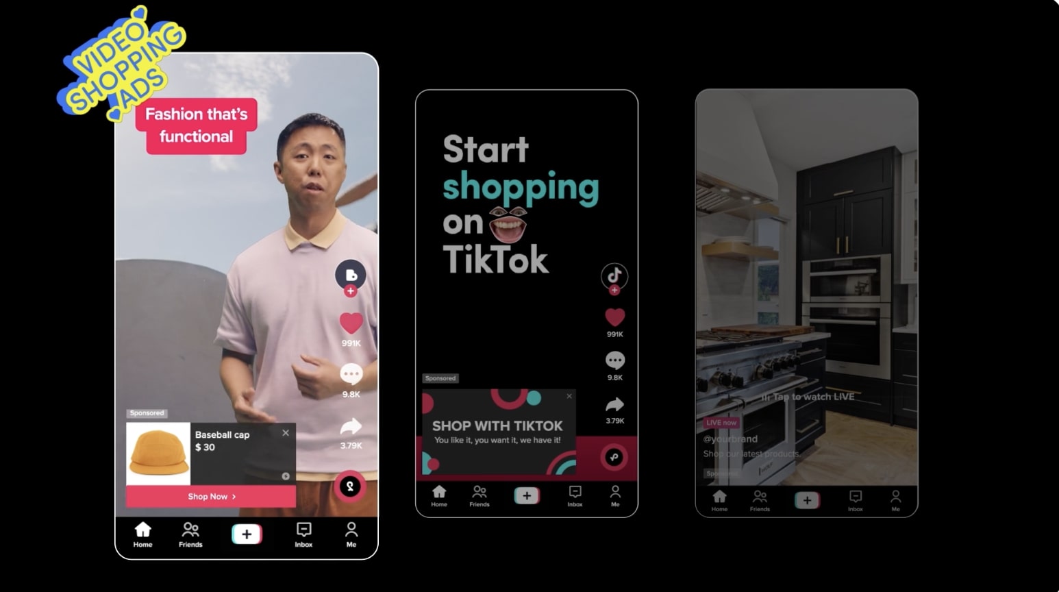 video shopping ads tiktok