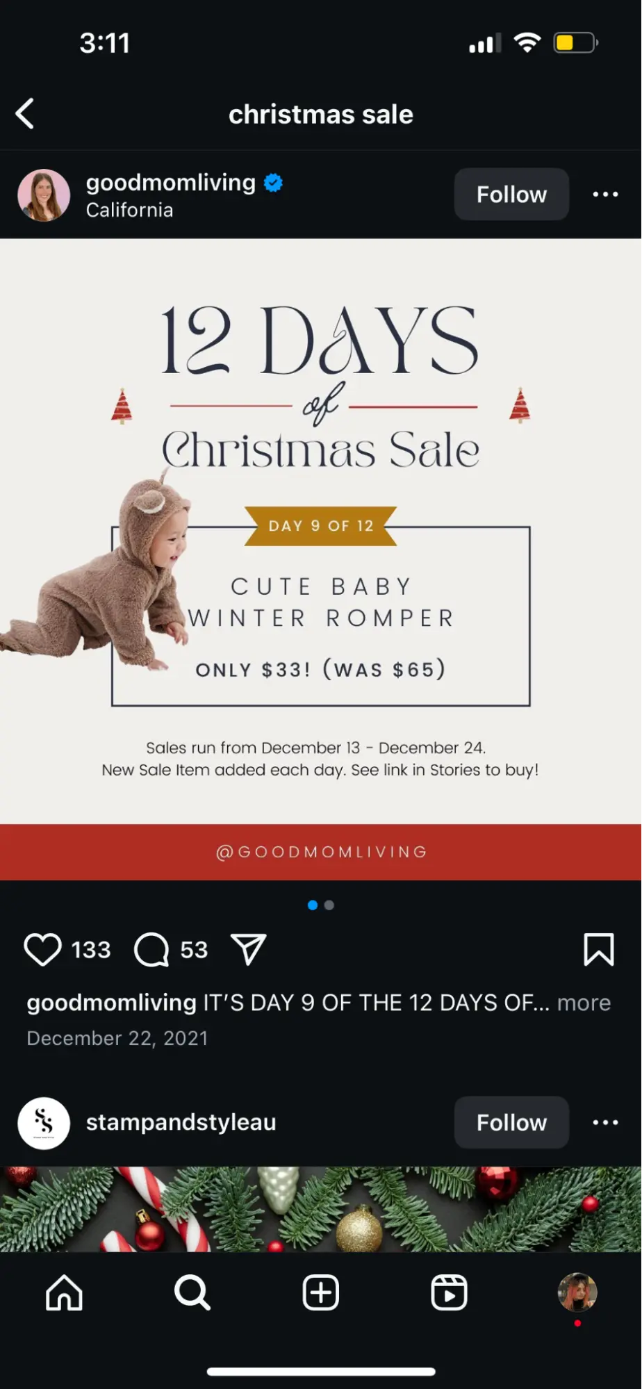 Christmas Sales