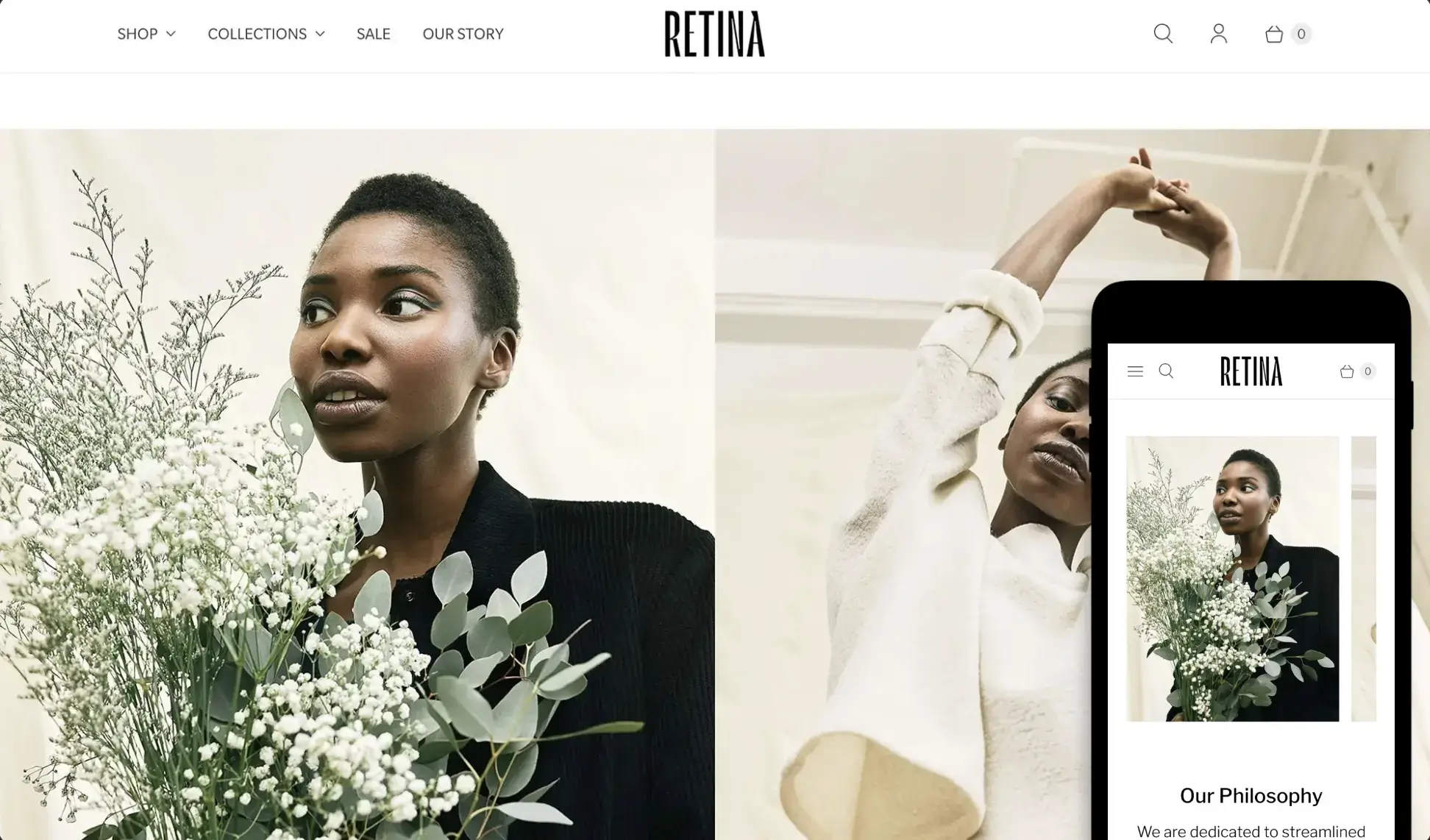 Retina Shopify Theme