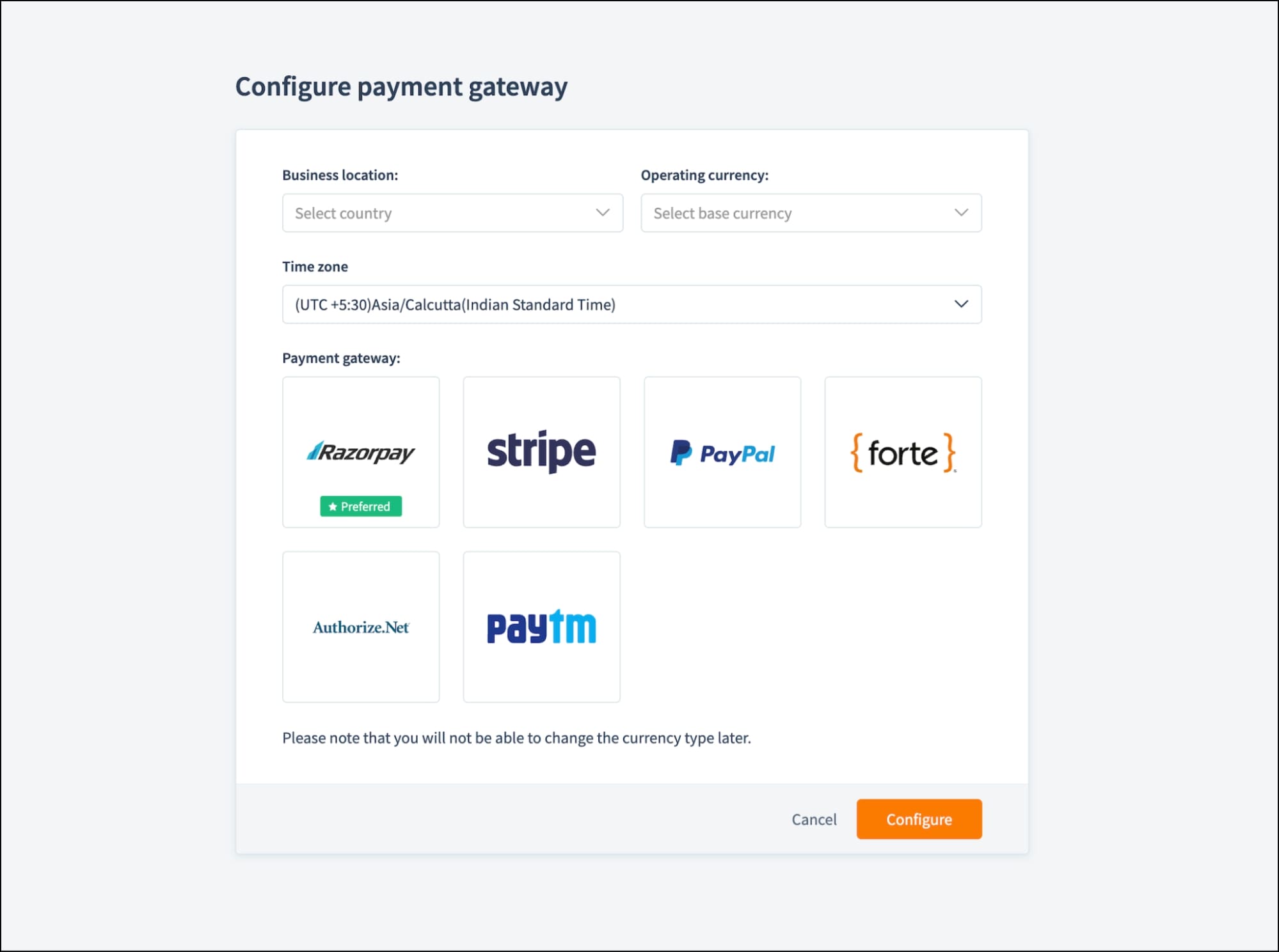 Payment Gateways