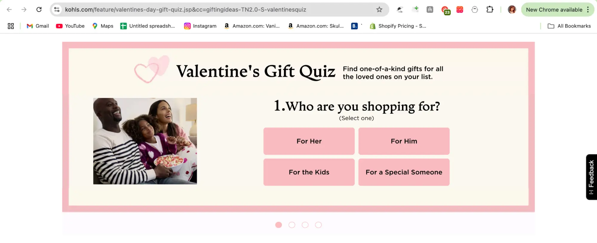 Personalized Gift Finder Quiz